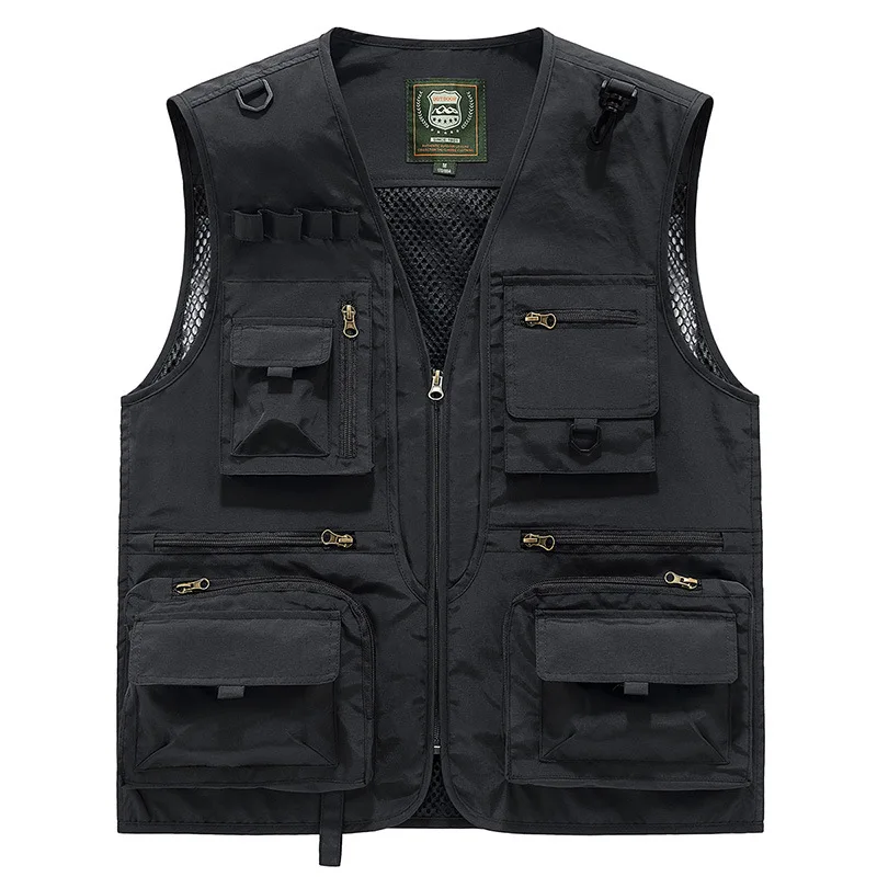 Luxury Clothing Workwear Tactical Made  Vest Luxury Hunting For Men's Fishing Men Windbreaker Clothes Multi-pocket Custom Vests