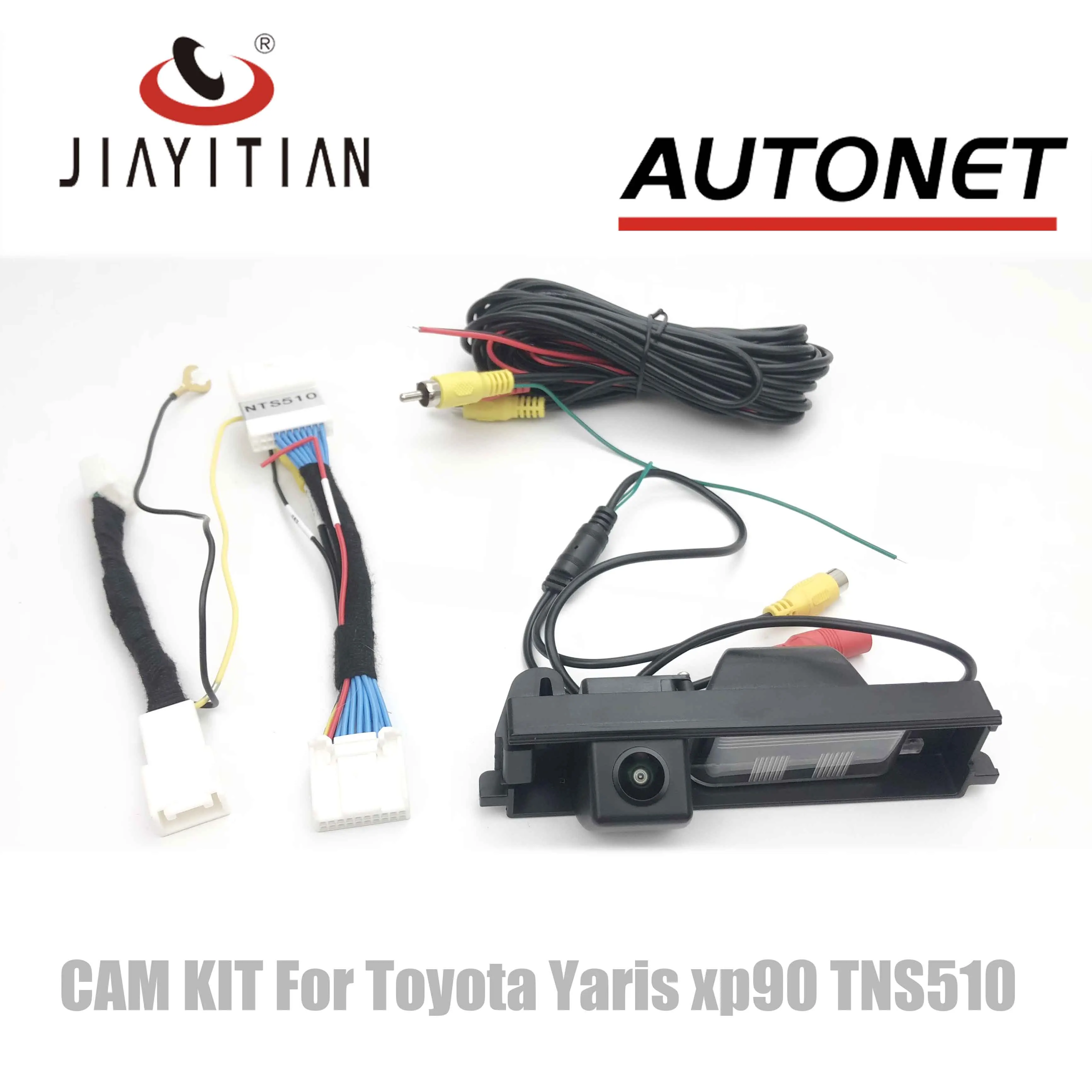 

JIAYITIAN Reversing Camera KIT For Toyota Yaris xp90 TNS510 Add After-Market Camera