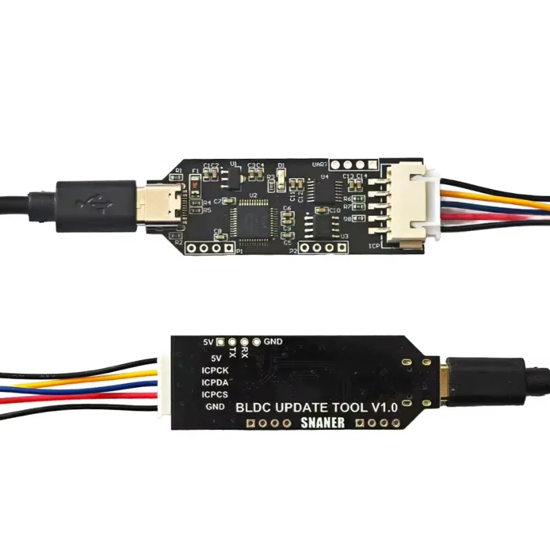 Motor driver, built-in simulator three-phase controller 6-80V, for brushless DC motor