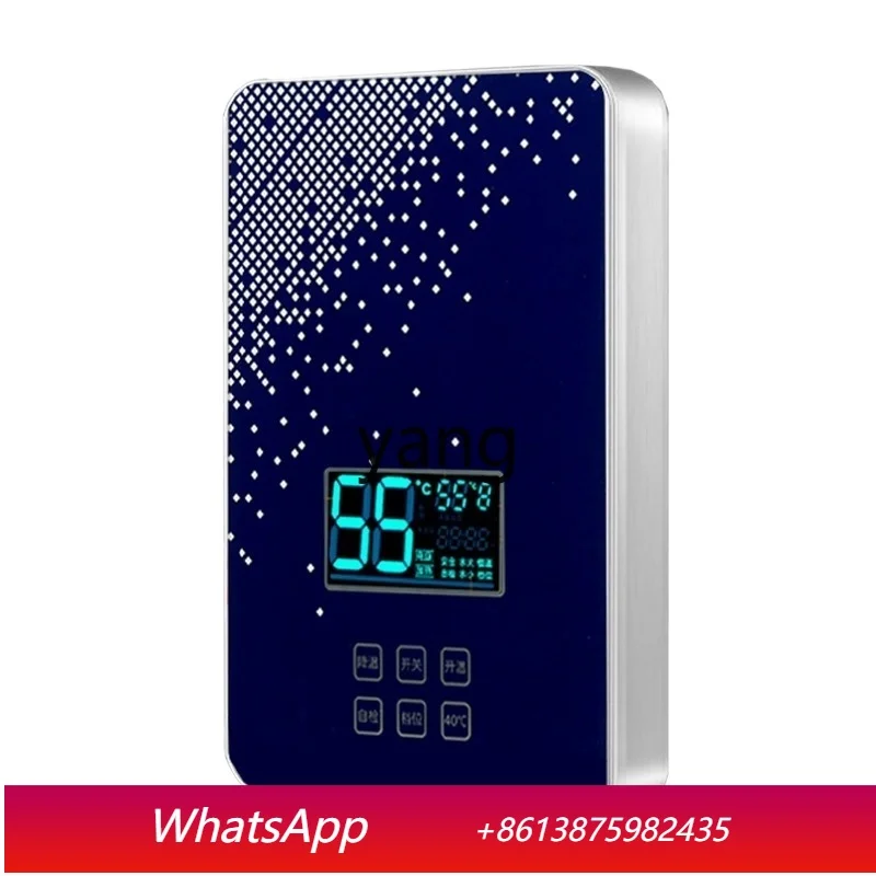 

Электрический водонагреватель CQ для дома, быстрый нагрев, миниатюрный, мгновенный, для ванной комнаты, с постоянной температурой