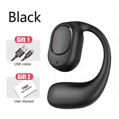 Wireless Headphones Bluetooth Headset With Microphone Bone Conduction Handsfree Noise Canceling Earphones For Driving Audifonos - Image 8