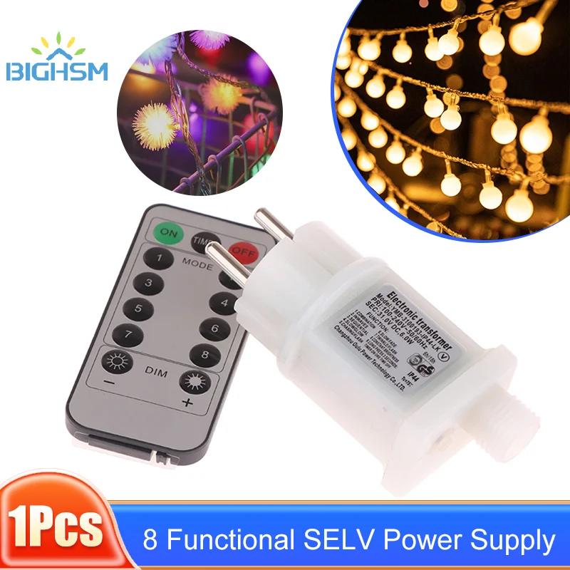 EU Plug AC 220V To 31VDC 6W 8 อเนกประสงค์ SELV LED โคมไฟไดร์เวอร์อะแดปเตอร์ IP44 กันน้ําเลเซอร์ยุโรปแหล่งจ่ายไฟ