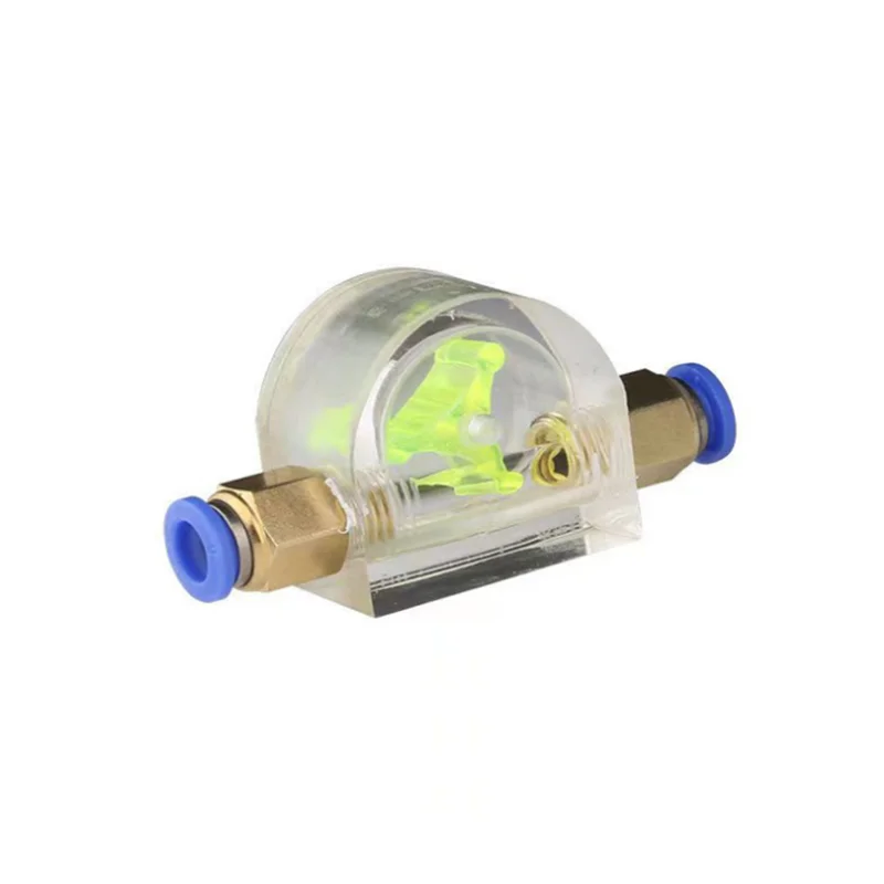 

Spindle Motor Flow Indicator Water Cooling System Coolant Filter Rotating Observer Connected To 8mm Water Pipe