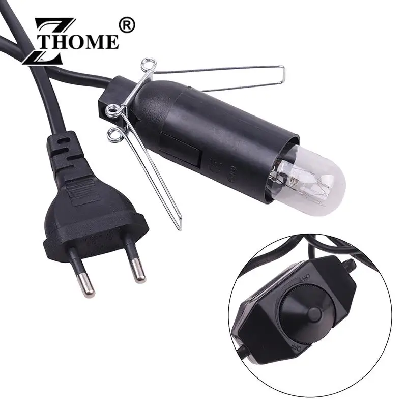 1.5m Power Cord Cable with Dimmer ON OFF Switch Metal Clip E14 E12 Base Hanglamp Holder Socket Plug Cord for Salt Rock Lava Lamp