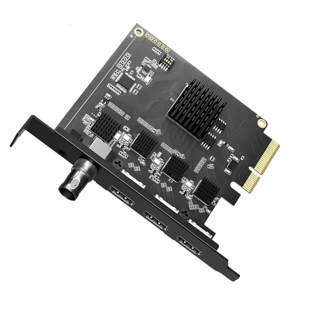 

ACASIS 4 Channel SDI/HDMI-compatible Video Capture Card 1080P 60Hz Broadcast PCI Ex4 HD Card for OBS Vmix Wirecast Streaming