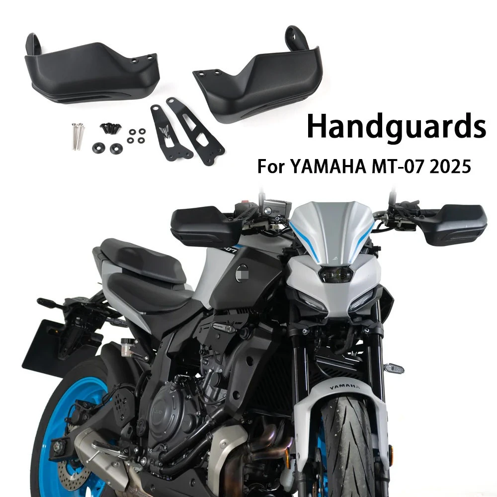 Handlebar Handguard for YAMAHA MT-07 MT07 MT 07 2025 Hand Guards Wind Deflector Windshield Motorcycle Handle Lever Protector