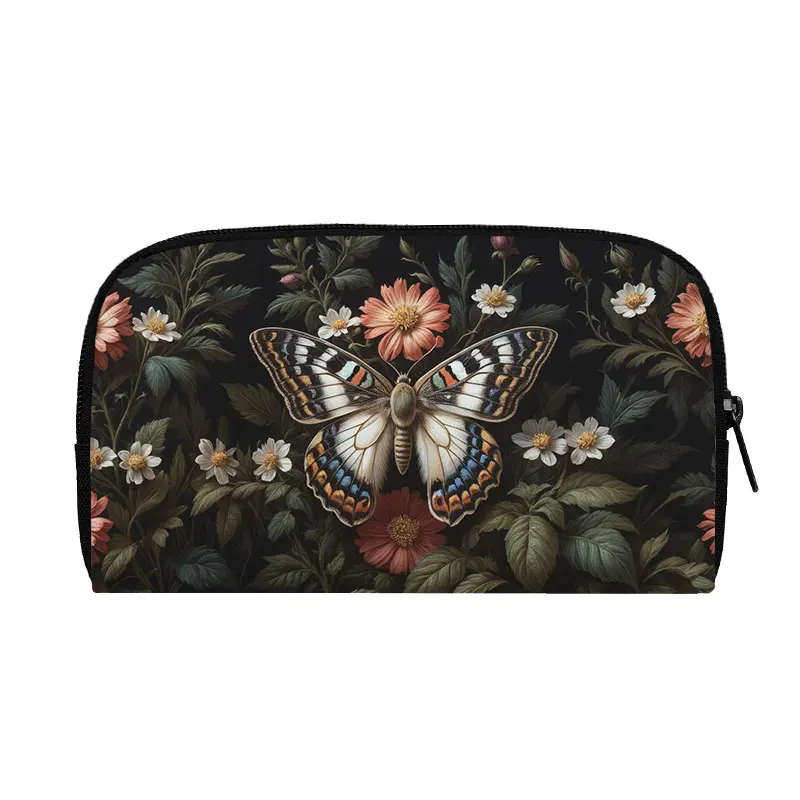 Cute Bee Dragonfly Moth Butterfly Wallet Fantasy Honey Bee Flowers Money Bags ID Credit Card Holder Insects Long Clutch Pouch