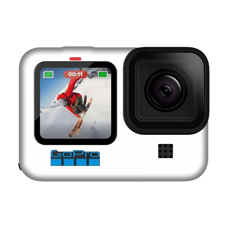 안티 스크래치 카메라 바디 스티커 보호 랩 필름 커버, GO PRO 11 PRO11 패션 카메라 바디 필름 스킨 랩 필름