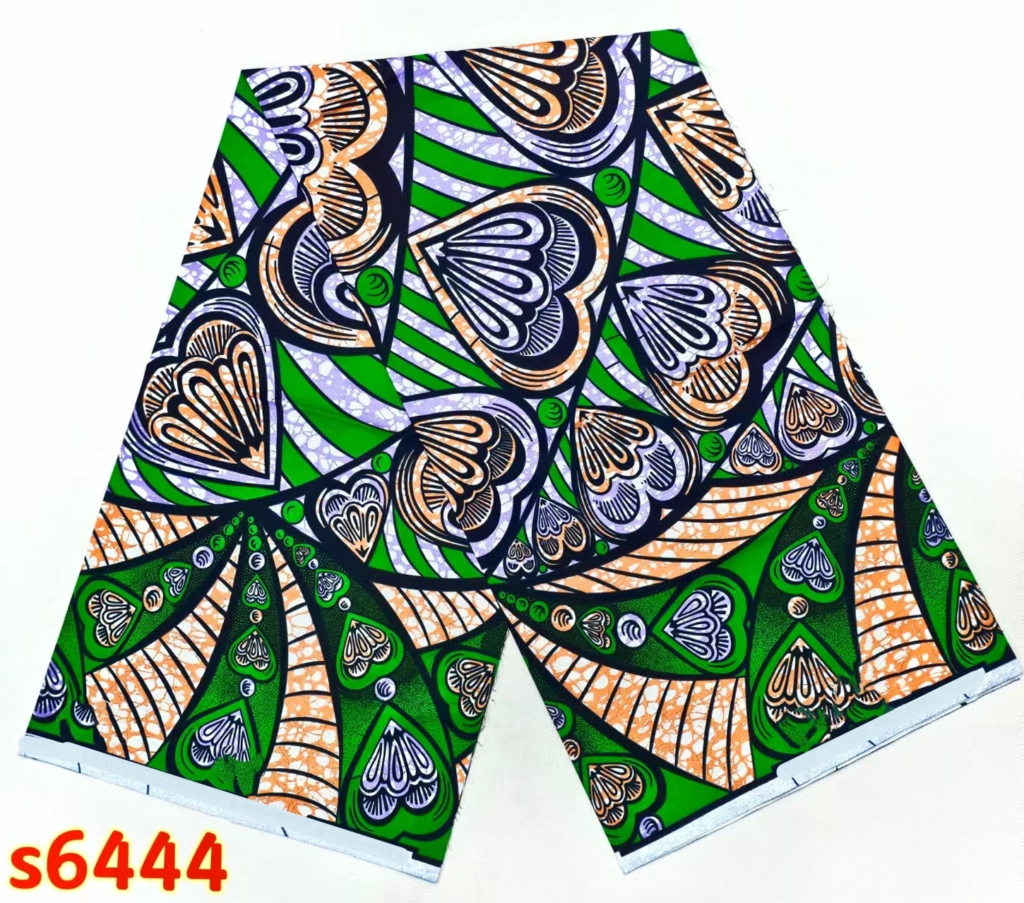 

2026 Latest 100% Cotton Ankara Prints Wax Fabric Nigerial Woven Design African Tissu Wax Fabric for Party Dress DIY N2-6-305-1