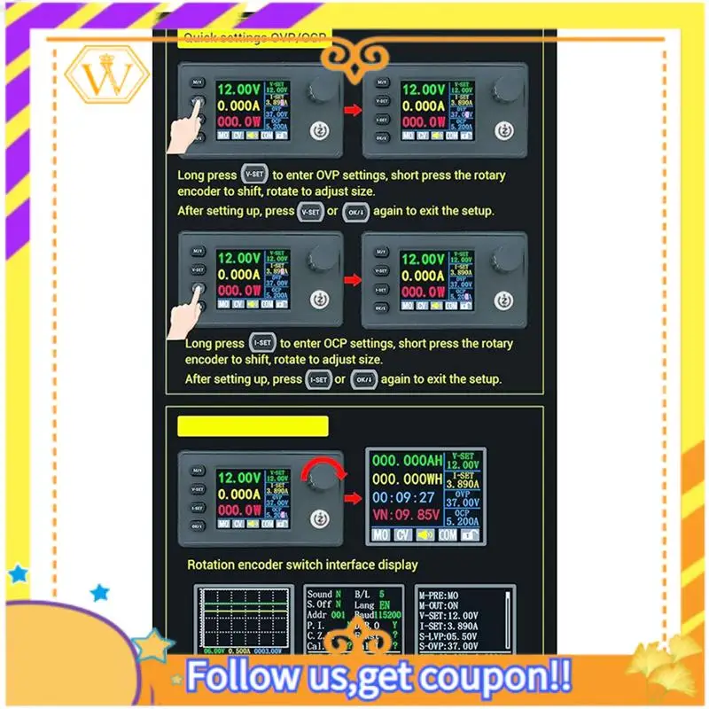 Neueste-Neue SK150C 40V8A 150W High Power Buck-Boost CNC Netzteil Lade Modul Dritte Generation