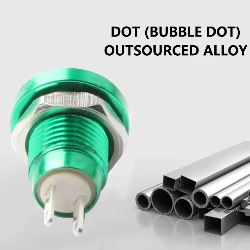 IP66 Waterproof 8mm Metal Push Button Switch Momentary Switch for Doorbell Auto Start Starter Auto Engine