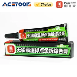 YCS Lead-free High Temperature Drop Point Free Disassembly Comprehensive Paste For Mobile Phone Welding Repair Flux Repair Tools