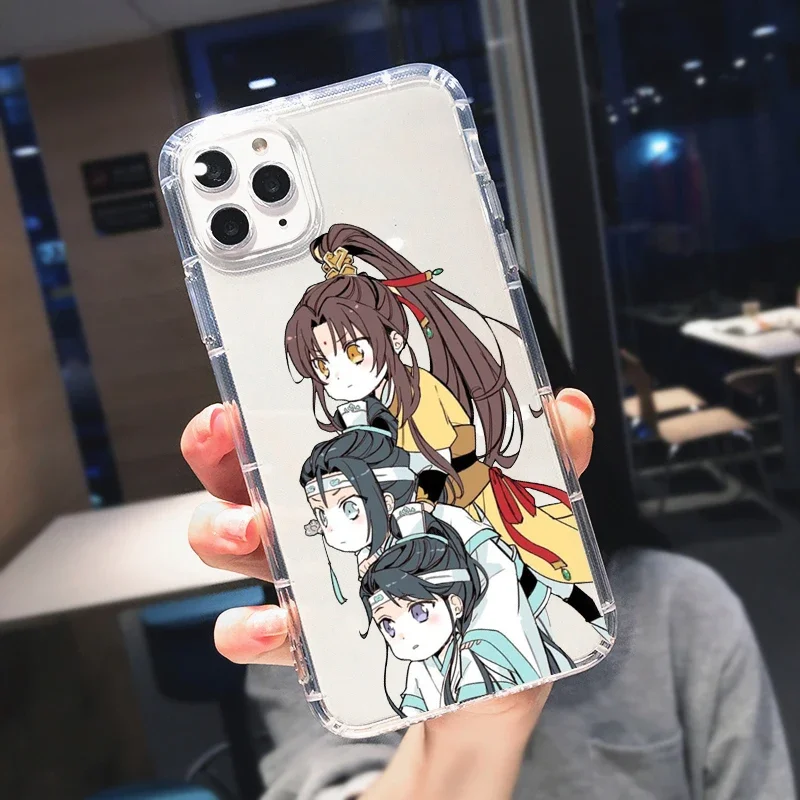 Anime Grandmaster Mo Dao Zu Shi MDZS Phone Case for iPhone 15 14 13 12 11 Pro Max 14 Plus X Xs Max XR 8 7 Plus Soft Cover Fundas