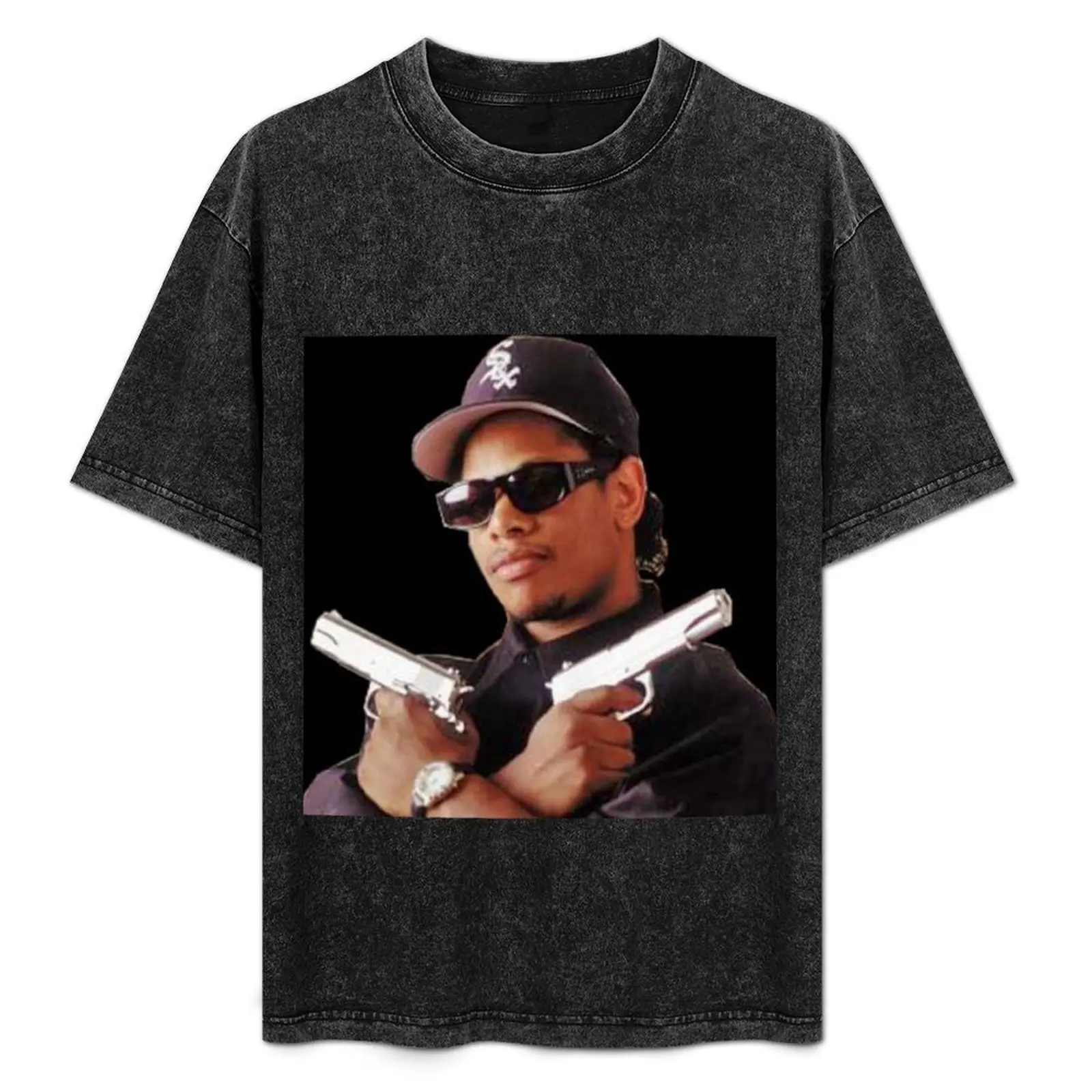 

Eazy E - Pistols T-Shirt anime tshirt man t shirt graphic T-Shirt