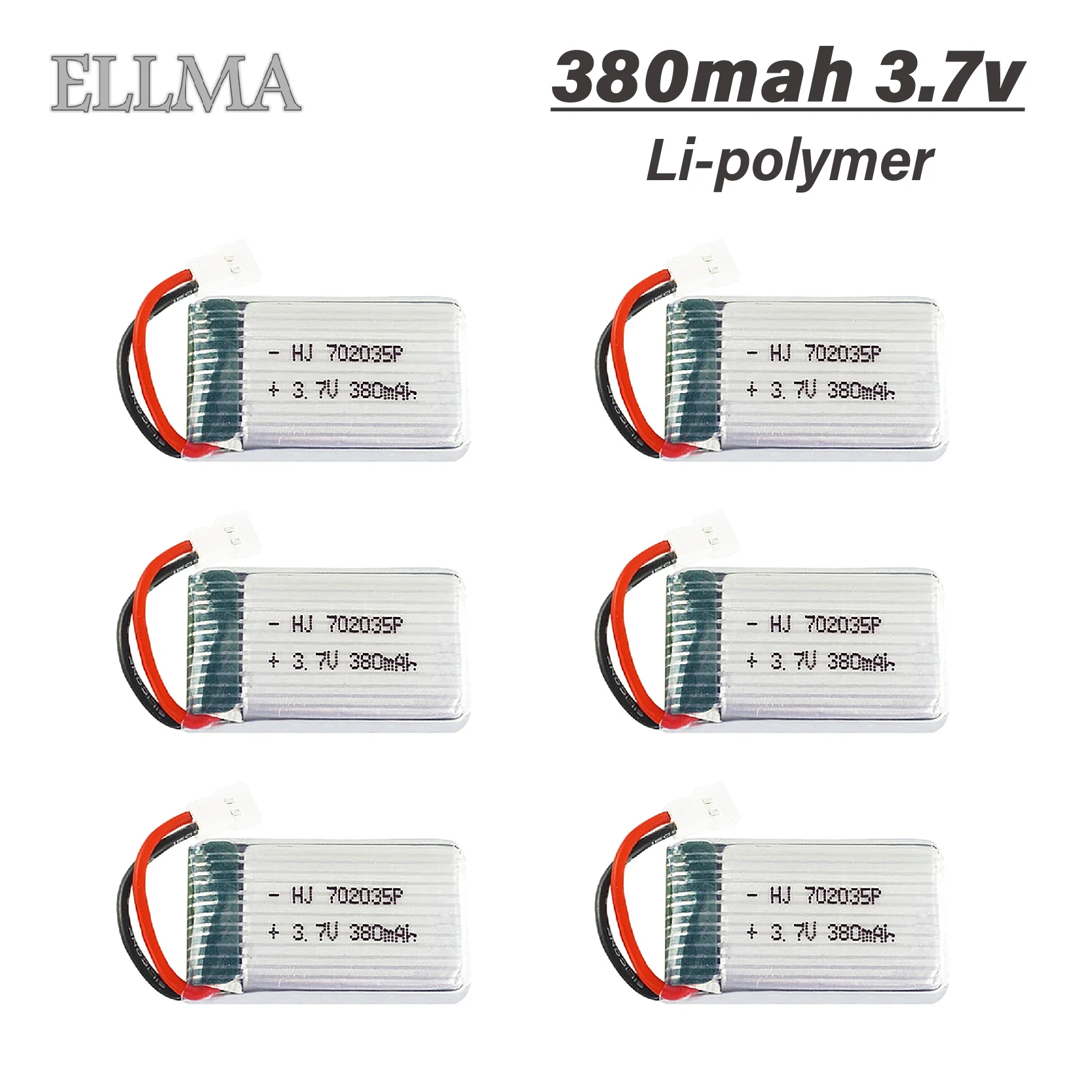 Аккумулятор Lipo 3,7 в 380 мАч 702035 для wltoys v931 XK K100 SYMA Q20 X21 X21W x26 X26A, запчасти для радиоуправляемых моделей, батарея дрона 3 7 в