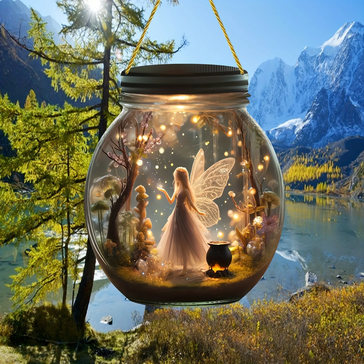 

Butterfly Princess Pattern Ornament Outdoor Ornament Suitable for Home Garden Parties Home Decor Item Room Decoration