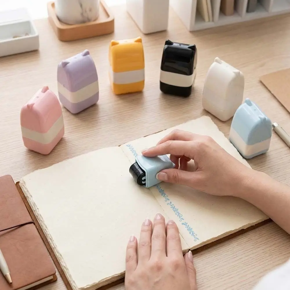 Convenient Lace Rolling Stamp DIY Handcraft Roller Sealing Pattern Roller Stamp Score Printing Plastic Painting Graffiti Gifts