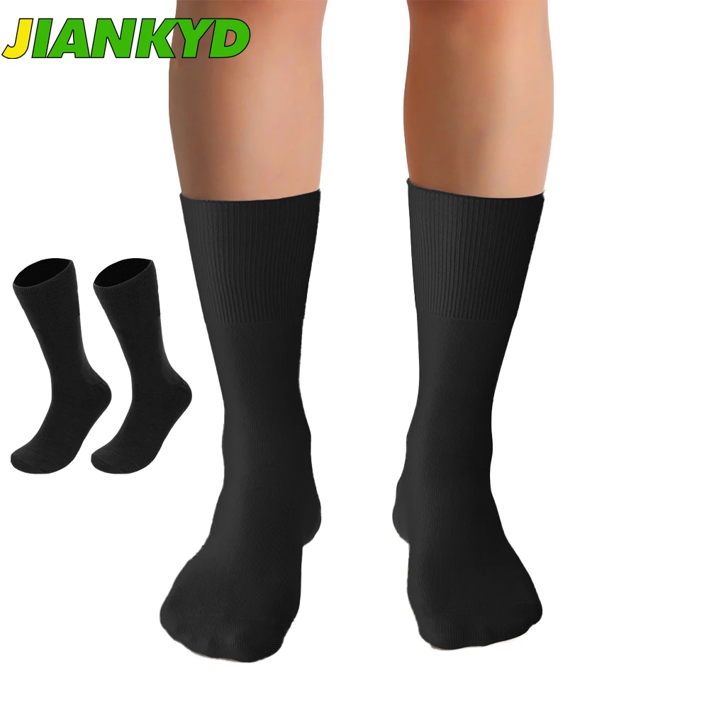 

1Pair Bamboo Viscose Socks - Ankle Socks for Women & Men, Swollen Feet & Neuropathy | Non-Binding