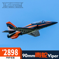 FMS Viper Large Assembly Fixed Wing Sport Racing Electric Remote Control Model Airplane 90mm Ducted Fan High Speed RC Plane