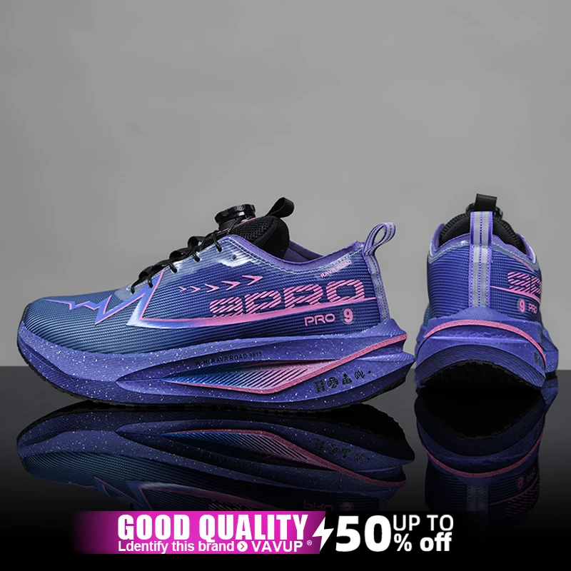 

Marathon Men Running Shoes Carbon Board Sports Speciality Breathable Lightweight Women's Comfortable Athletic Nonskid Sneakers