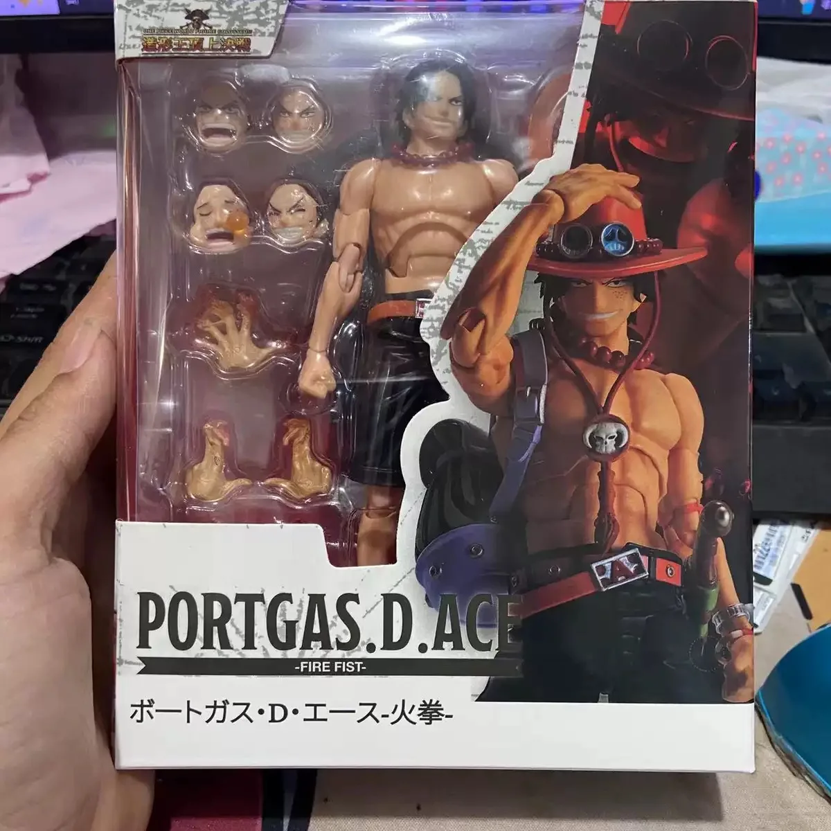 Bandai Soul Limited SHF Fire Boxing Ace Top War Nautical King Joint kan model Japanse versie maken, op voorraad.