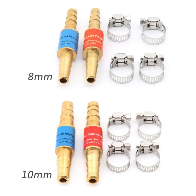 2pcs Pipe Arrestors Of Acetylene Liquefied Gas Propane & N58D