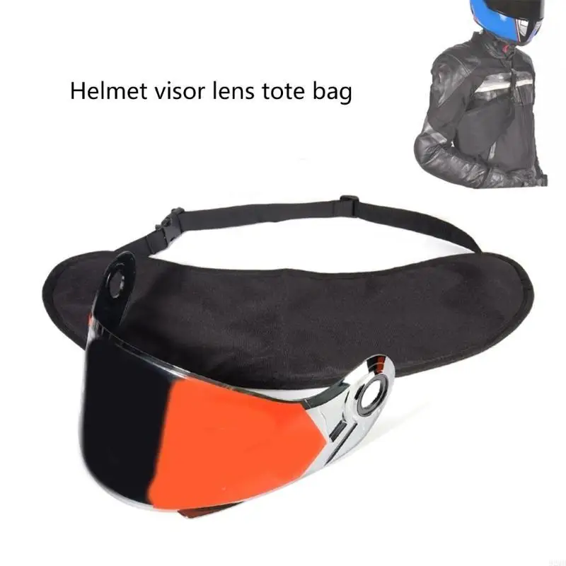 

Lightweight Motorcycle Helmets Visors Bag Compact Bag for Secure Lens
