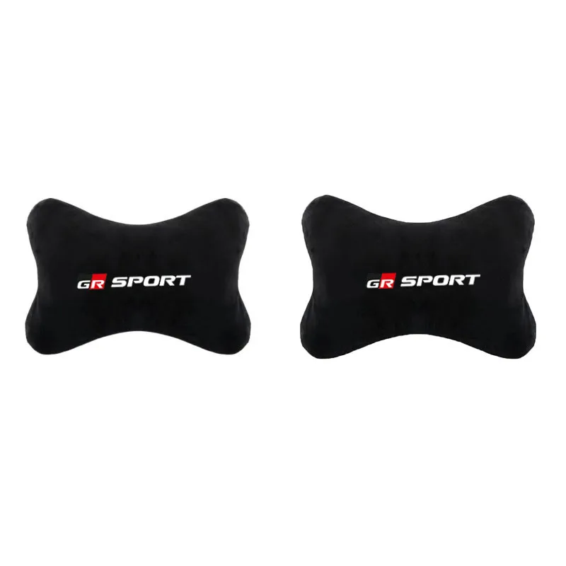 

Car Seat Belt Shoulder Cushion Pad Protection Headrest Neck Support Pillow for GR Sport Gazoo Racing Auto Accessories