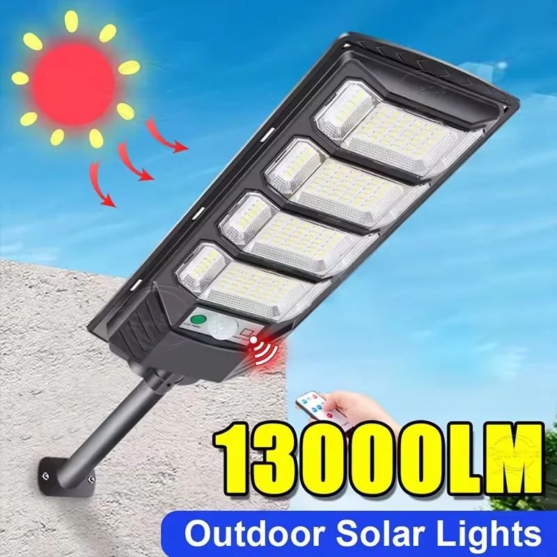 240LED Powerful Solar Lights Outdoor Sunlight Charge With Motion Sensor Waterproof Solar Street Light Garden Led Solar Spotlight