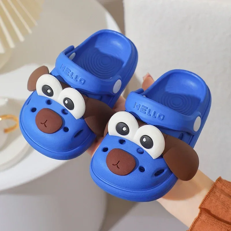 Children\'s Slippers Summer Baby Home Shoes Boys\' Sandals Cartoon Cute Indoor Beach Outdoor Hole Shoes for Women