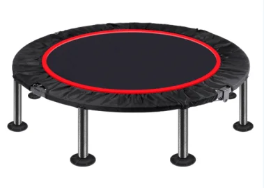 High quality custom For40 48 inch trampoline adult children foldable trampoline home gym fitness equipment