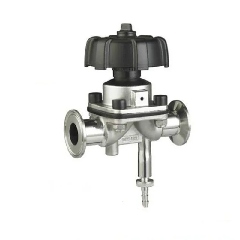 Clamp/welded SS304 / SS316L sanitary diaphragm valve sampling valve dn10-dn100