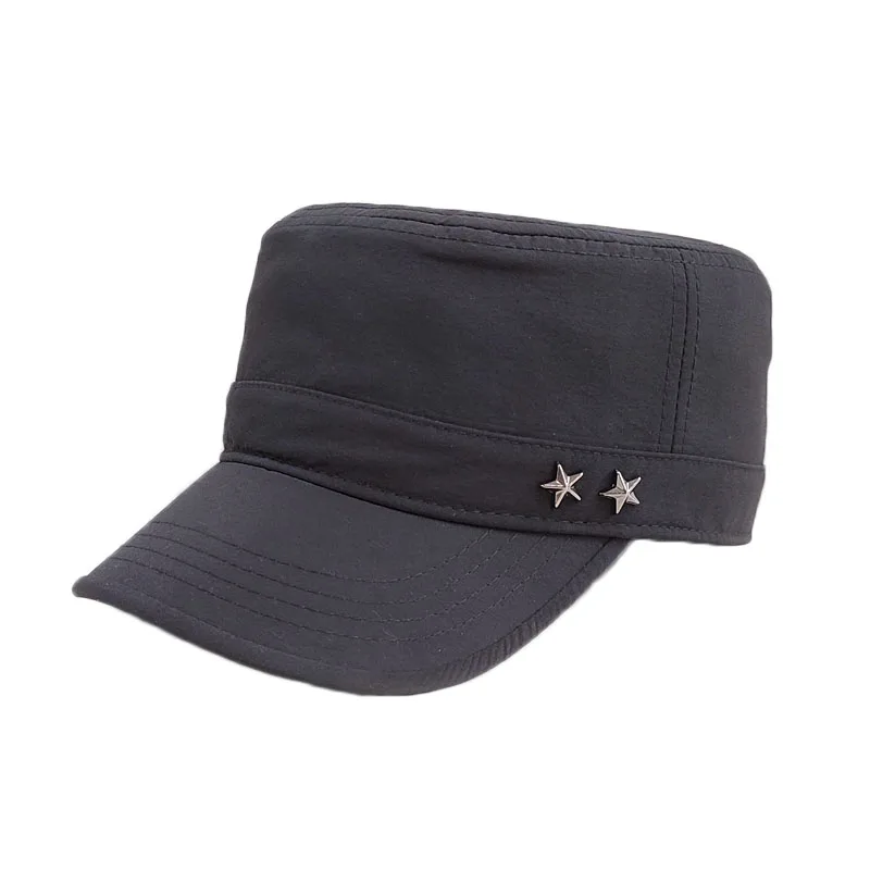 Big Head Hat Boys' Hat Beautiful Short Eaves Sealed After Fully Closed Baseball Cap Big Head Flat Cap Large Size