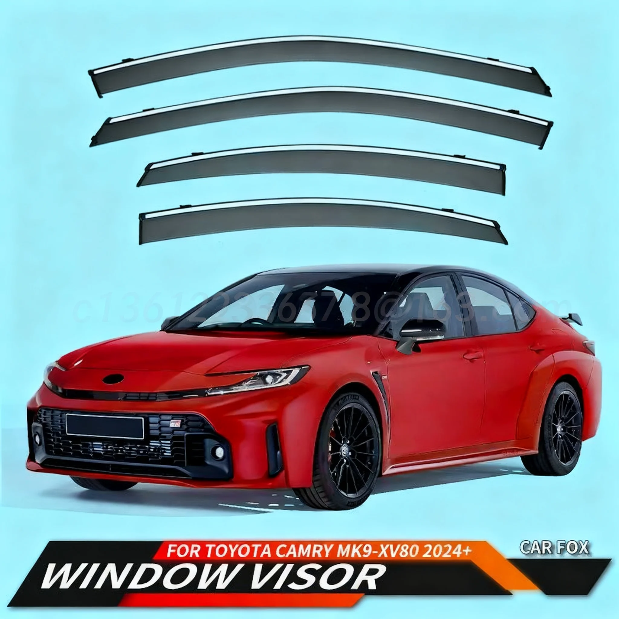 

For MG HS Window Deflector Car Window Rain Guard Car Decorative Accessories Easy to Install
