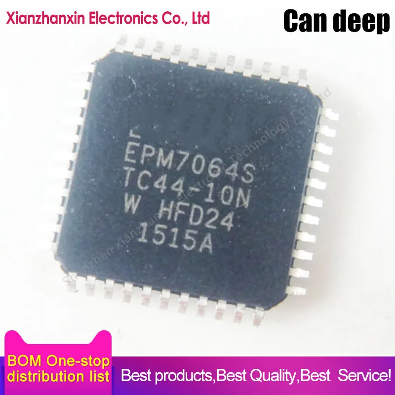 1PCS/LOT EPM7064STC44-10N EPM7064S QFP44 Programmable logic device chip IC brand