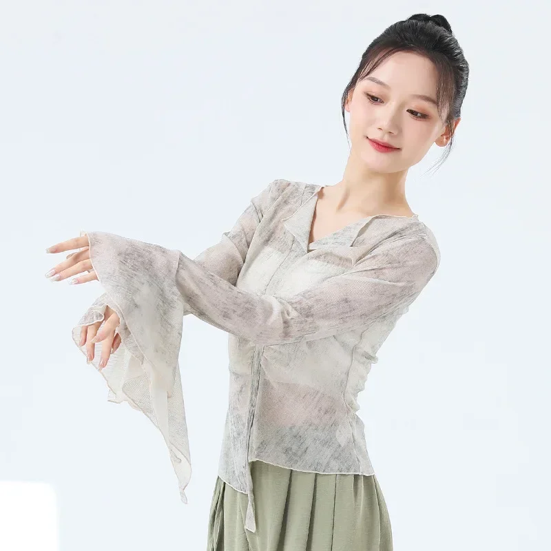 أزياء الرقص الكلاسيكي الحديث الجديد للسيدات، أزياء الأداء النحيف، تصميم إحساس الملابس الاحترافية، قمم المعلم #1