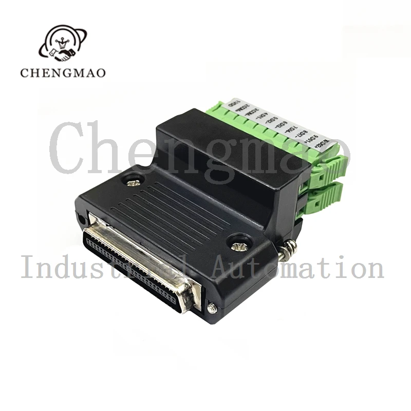 Imagem -03 - Original Novo Servo Cn1 Conector Mola tipo Fiação 50 Conversão Conveniente Plug Asd-if-sc5020