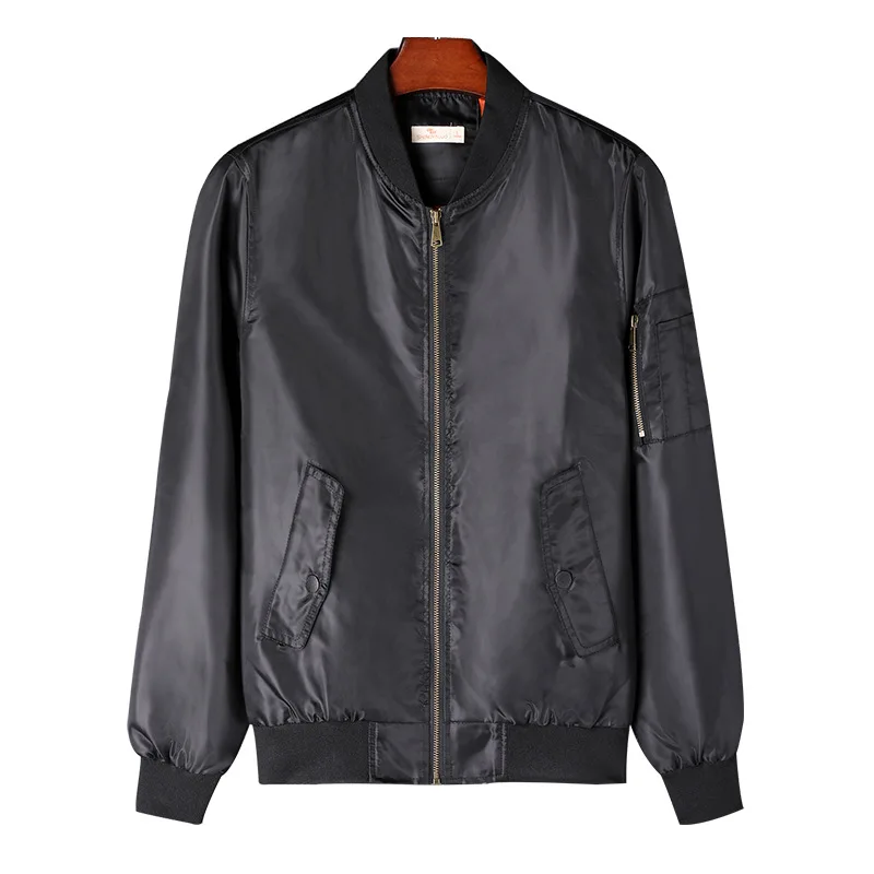 

Men's Trendy Stand-Up Collar Baseball Jacket Autumn Windproof New Clothing for Men