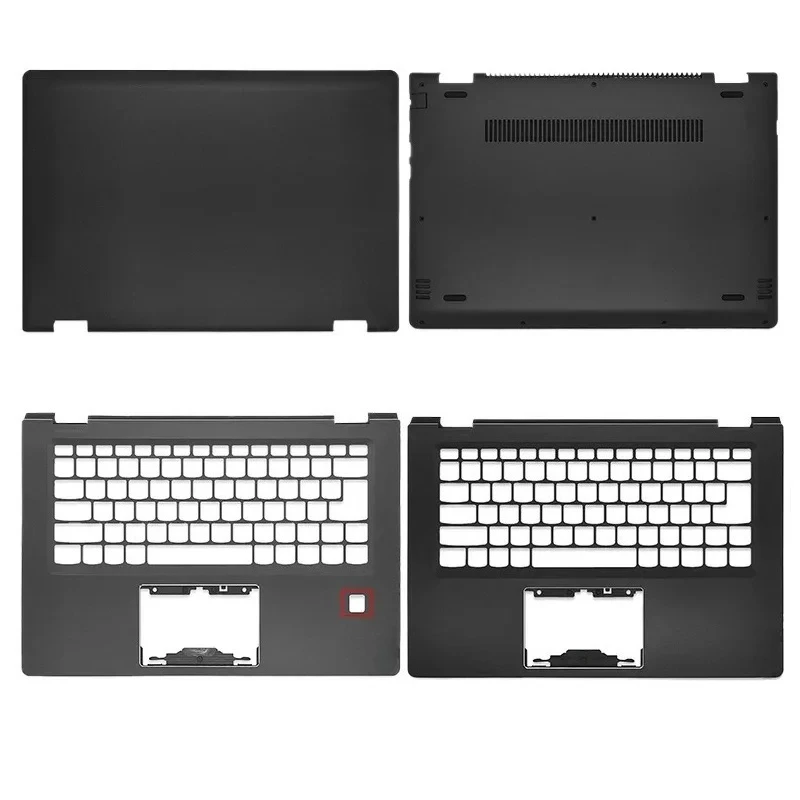 

NEW Laptop Cover For Lenovo YOGA 510-14 510-14ISK FLEX4-14 Flex 4-1470 Notebook LCD Back Cover/Palmrest/Bottom Case Black