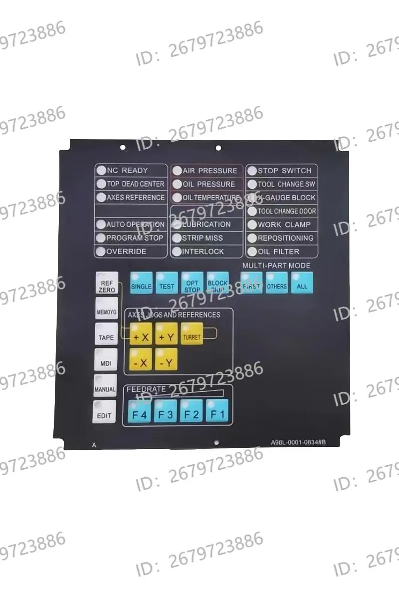 

keyboard for cnc machine A98L-0001-0634#B for FANUC punch