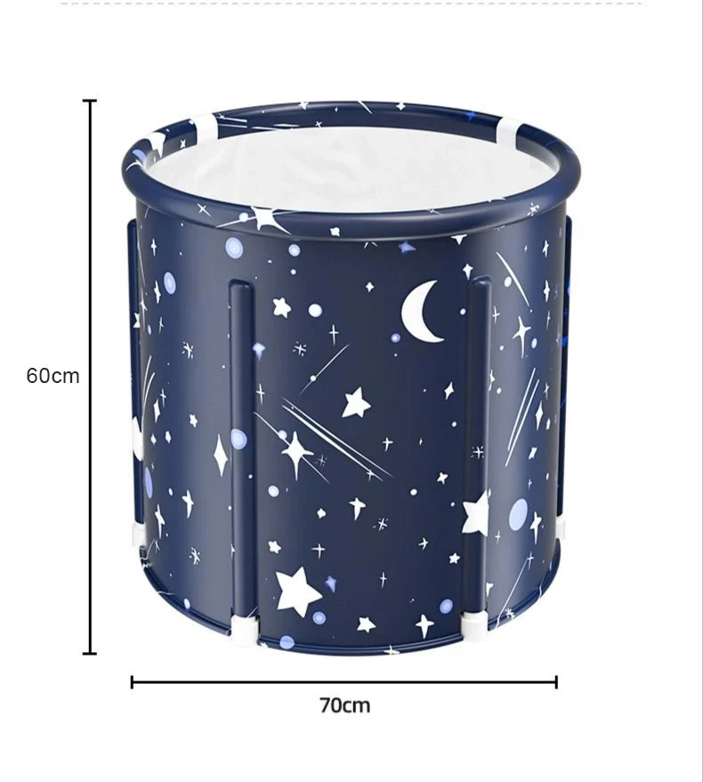 Foldable Bath Bucket PVC Material Hot Bath Ice Bath Ice Therapy Sauna Adult bathtub Bathtubs for The Baby Large Family Pool