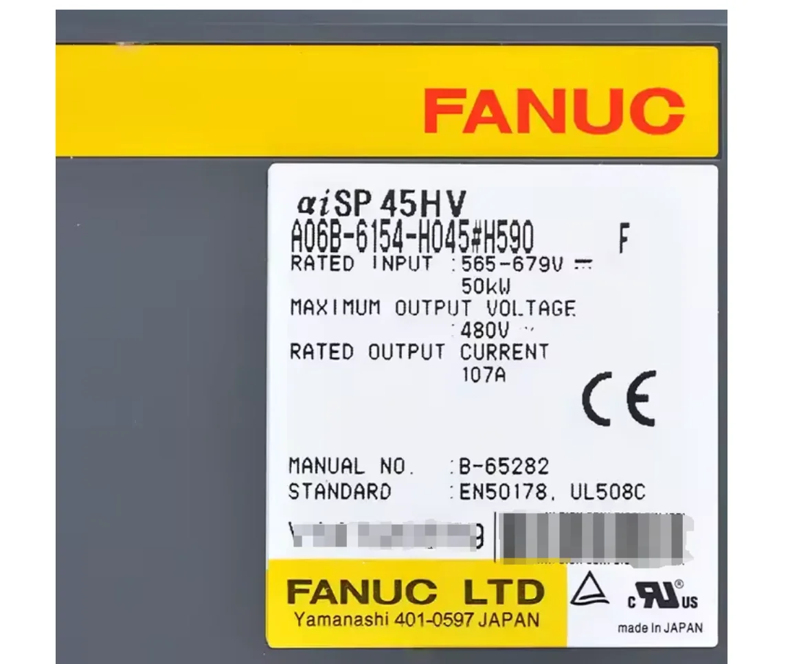 A06B-6154-H045 Fanuc Servo Drive Power Supply Module Tested Ok A06B 6154 H045