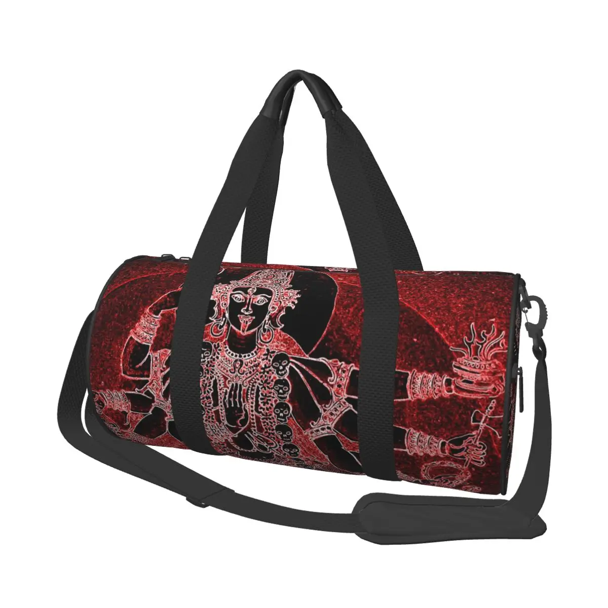 

Cosmic Kali Ma - Hindu Goddess Of Destruction Large Duffle Gym Bag Waterproof Duffle Travel Bags Handbags Fitness bag
