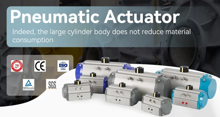 FDS 90 درجة في سلسلة مشغل الصمام الهوائي محرك هوائي دوار مزدوج/واحد الحركة