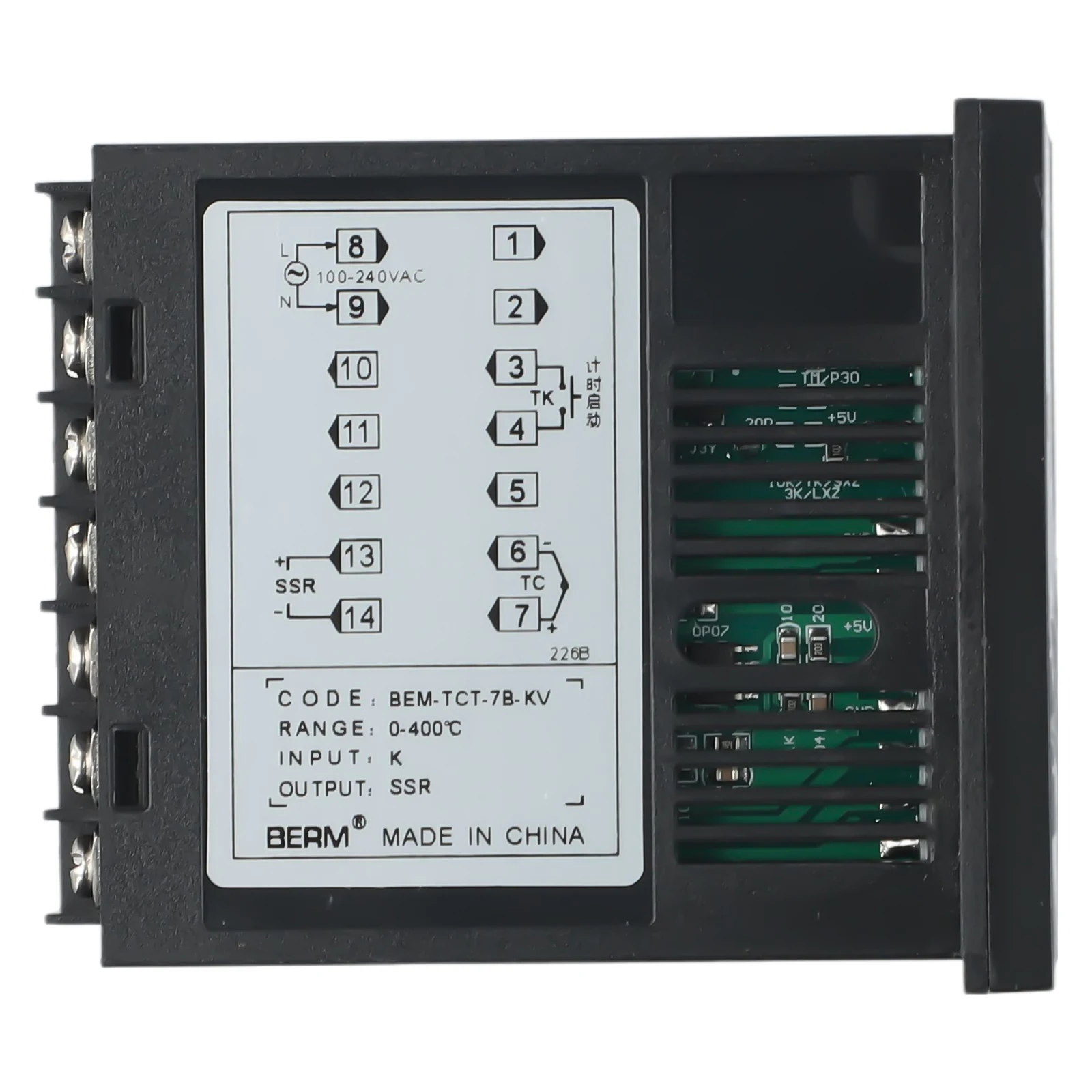 เครื่องกดความร้อนที่เชื่อถือได้ตัวควบคุมอุณหภูมิเวลา BEM TCT 7B KV รุ่นเหมาะสําหรับพื้นที่ภูเขาที่ห่างไกล