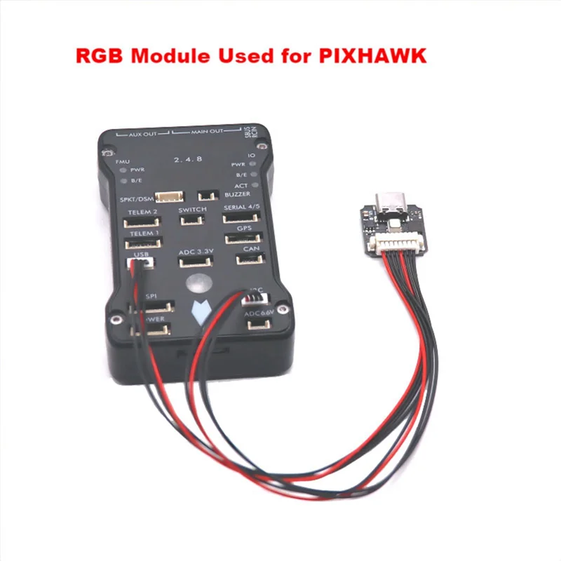 B04B-For Pixhawk RGB USB Module External LED Indicator For PIX Flight Controller