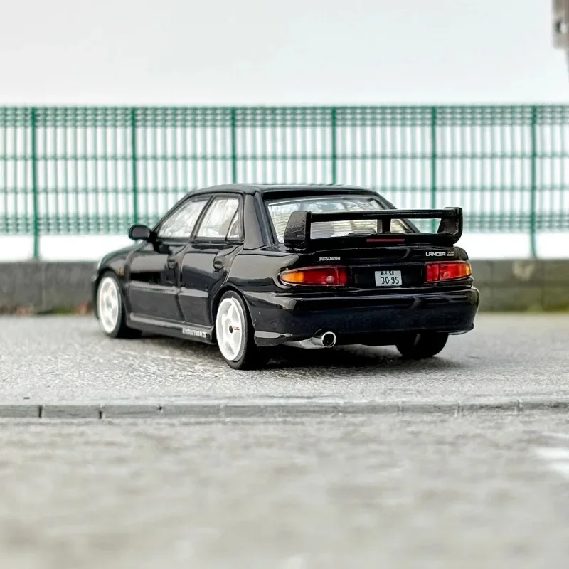 Tarmac Works 1/64 Mitsubishi Lancer GSR Evolution III Legering Speelgoed Motorvoertuig Diecast Metaal Model Geschenken