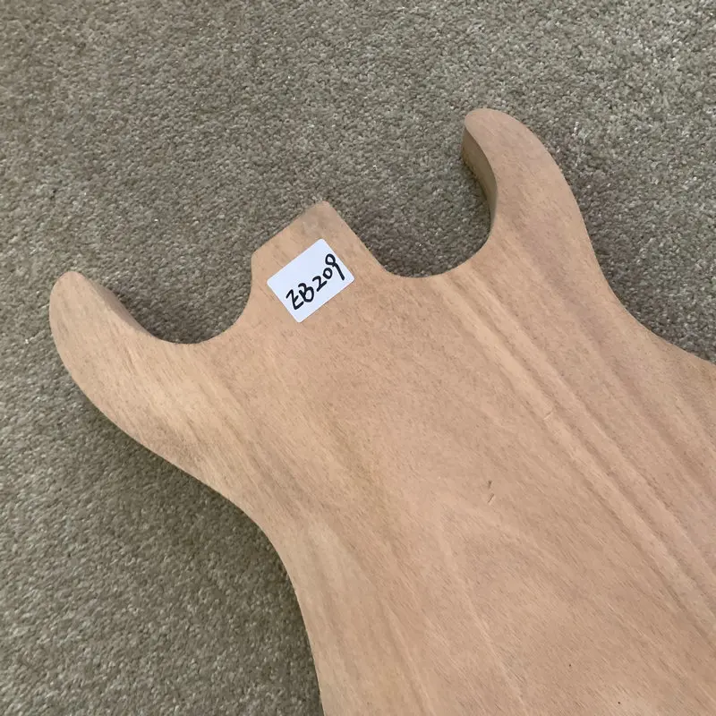 EB209 Unfinished  Electric Guitar Body   Uncut Solid Alder ST DIY Guitar Parts Replace Accessories NO Paints