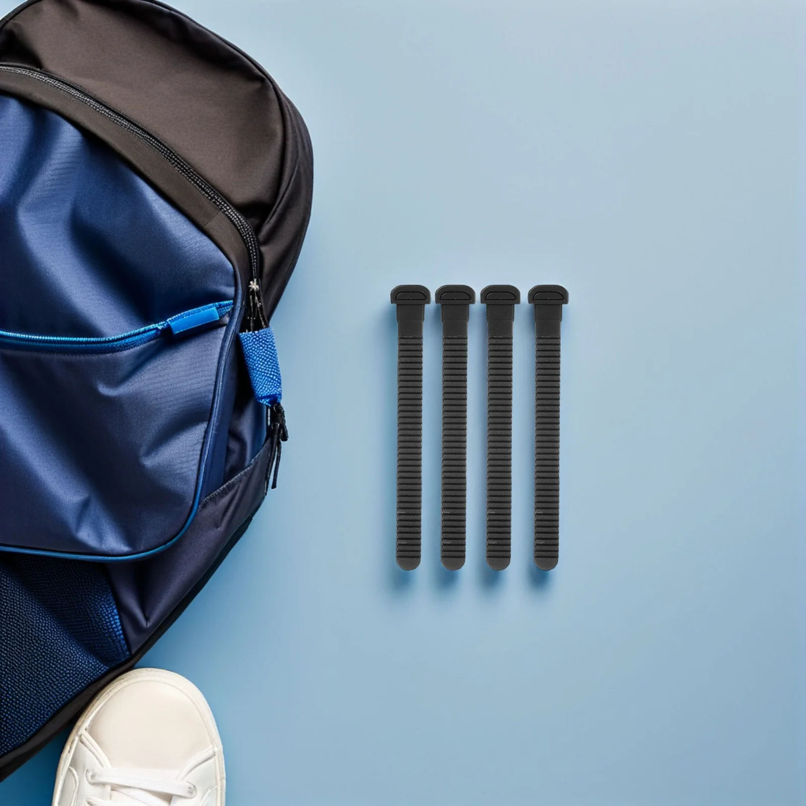 

4Pcs Roller Skates Buckle Strap Replaceable Skate Buckles Durable Fixing Straps Roller Skate Leash Ice Skates Accessories