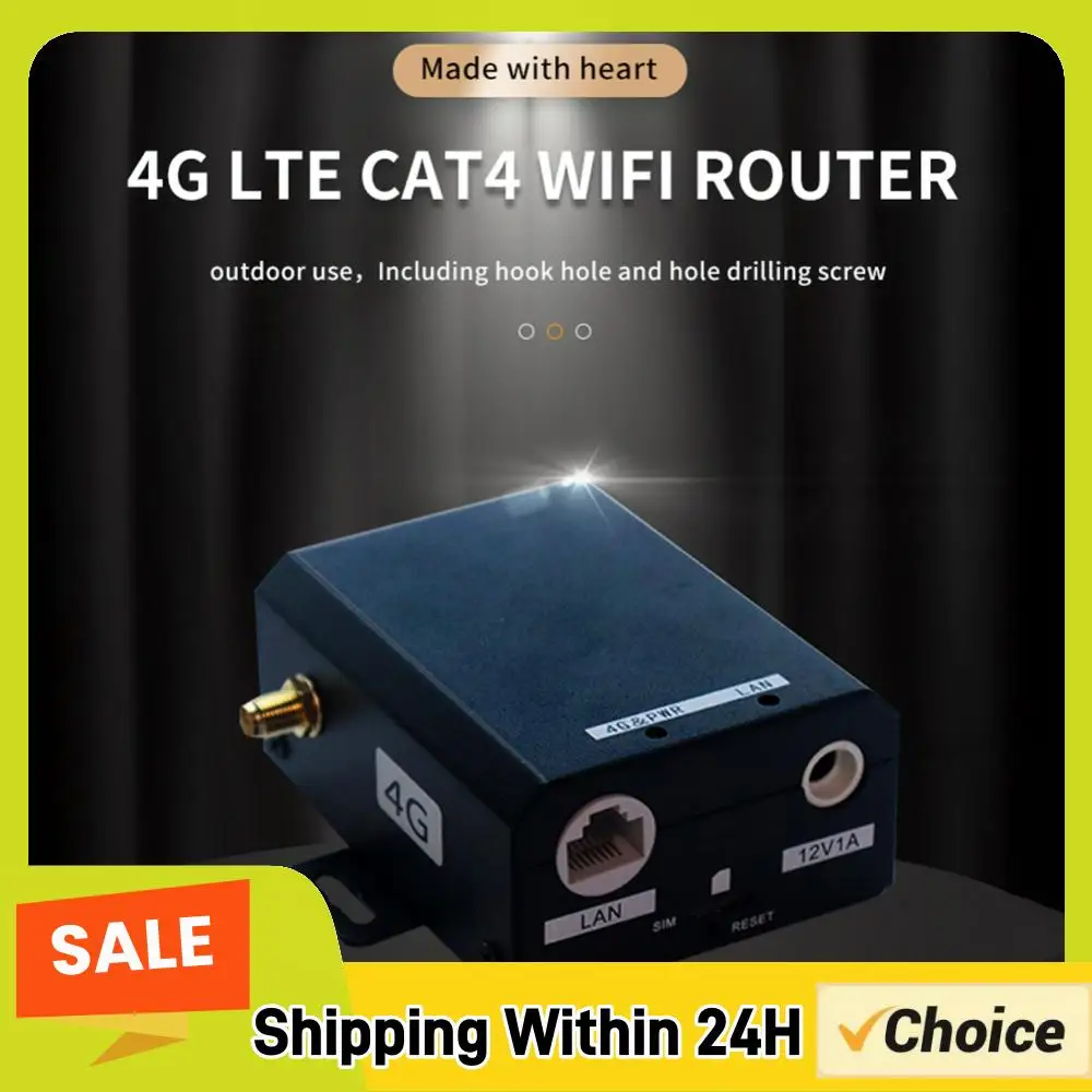 

Промышленный WiFi-роутер H927 с поддержкой 4G LTE и SIM-карт, высокоскоростной 4G LTE роутер 150 Мбит/с с внешней антенной